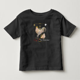 Weihnachtsmotiv Boganhues Druck Kleinkind T-shirt