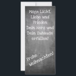 Weihnachtsmotiv im Chalkboard-Stil - XMAS<br><div class="desc">Weihnachtsmotiv im Chalkboard-Stil mit den Worten Frohe Weihnacht in Deutsch,  Spanisch,  Französisch,  Englisch</div>