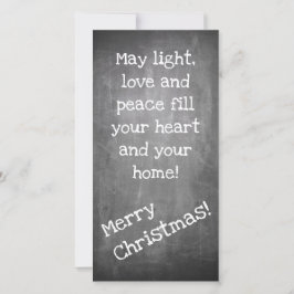 Weihnachtsmotiv im Chalkboard-Stil - XMAS