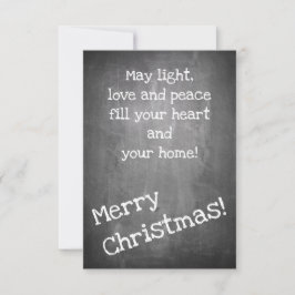 Weihnachtsmotiv im Chalkboard-Stil - XMAS