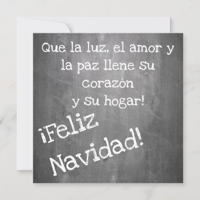 Weihnachtsmotiv im Chalkboard-Stil - XMAS (Vorderseite)