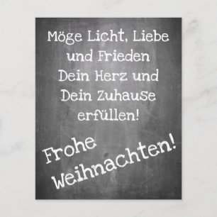 Weihnachtsmotiv im Chalkboard-Stil - XMAS