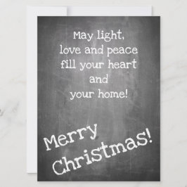 Weihnachtsmotiv im Chalkboard-Stil - XMAS