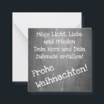 Weihnachtsmotiv im Chalkboard-Stil - XMAS Hinweis  Mitteilungskarte<br><div class="desc">Weihnachtsmotiv im Chalkboard-Stil mit den Worten Frohe Weihnacht in Deutsch,  Spanisch,  Französisch,  Englisch</div>