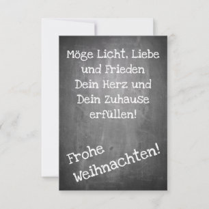 Weihnachtsmotiv im Tafelstil - XMAS