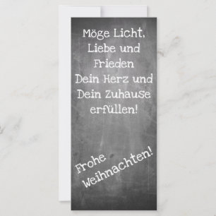 Weihnachtsmotiv im Tafelstil - XMAS