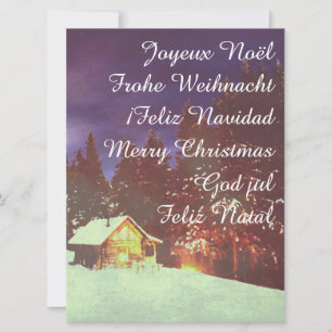 Weihnachtsmotiv Winterwunderland