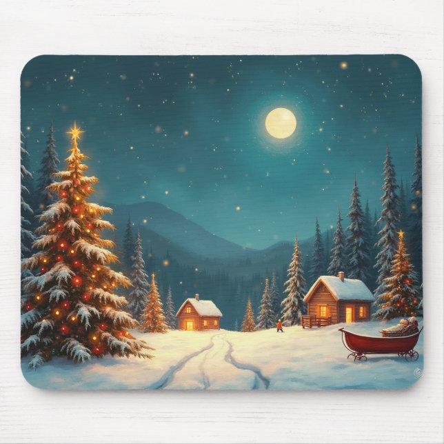 Weihnachtsmousepad Mousepad (Vorne)
