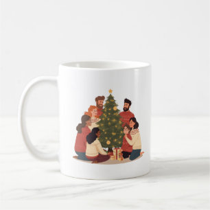 Weihnachtsmug für Familie und Freunde zum kuscheli Kaffeetasse