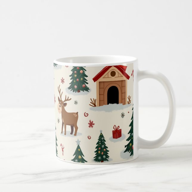 Weihnachtsmuggel Kaffeetasse (Rechts)