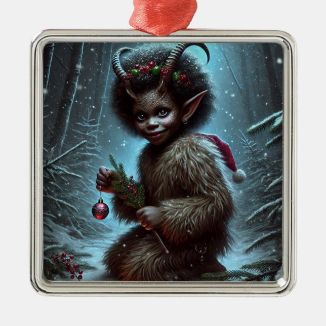 Weihnachtsmuschel Ornament Aus Metall (Vorne)