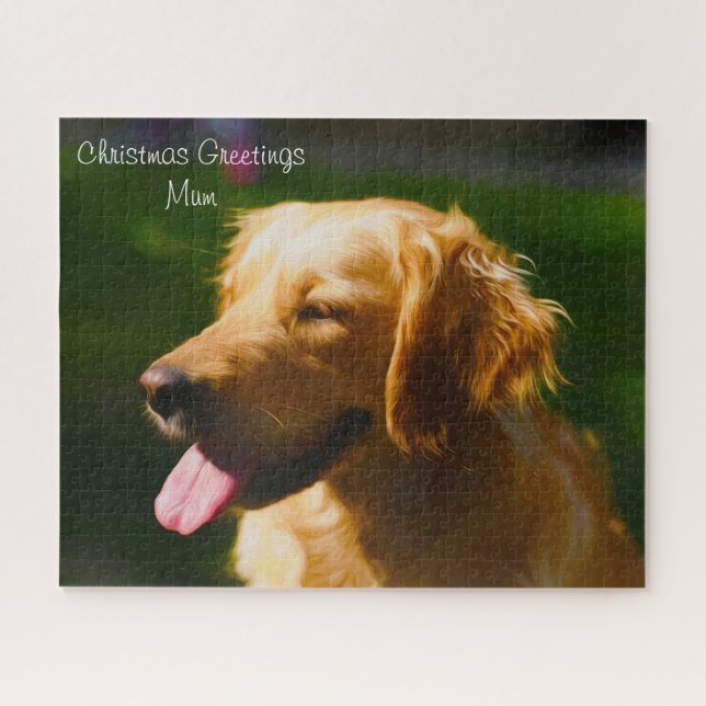 Weihnachtsmuschel Puzzle (Horizontal)