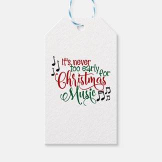 Weihnachtsmusik Geschenkanhänger
