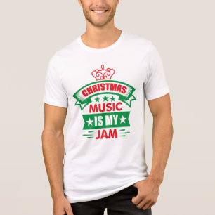 Weihnachtsmusik ist mein Ding-86254 Tri-Blend Shirt