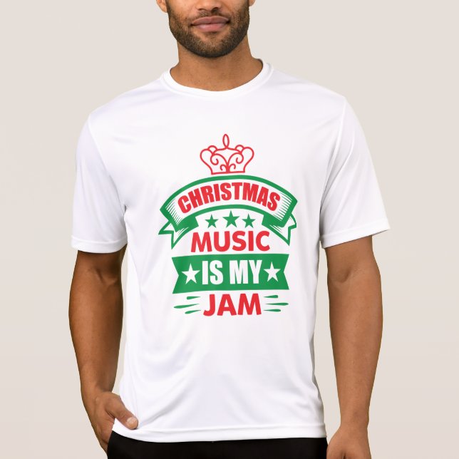 Weihnachtsmusik ist My Jam-86254 T-Shirt (Vorderseite)