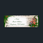 Weihnachtsmusik mit festlicher Geige<br><div class="desc">Dieses Vintage Design besticht durch eine Violine,  die mit heiligen Blätter,  Beeren und Kiefernspießen dekoriert ist. Im Hintergrund befindet sich ein altmodischer Scroll mit Weihnachtsblättern,  der auch mit Kiefernspießen und heiligen Blätter geschmückt ist. Das festliche Weihnachtsdesign hat einen dunkelgrünen Hintergrund.</div>