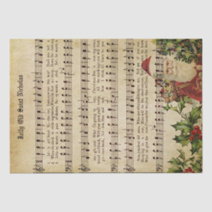 Weihnachtsmusik Seidenpapier