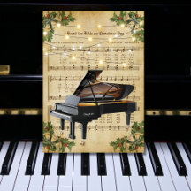Weihnachtsmusik und Grand Piano