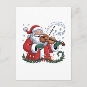 Weihnachtsmusik Weihnachten Weihnachtsmusik Weihna Einladungspostkarte