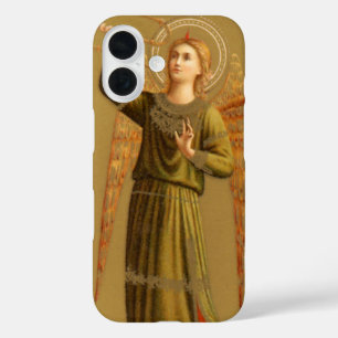 Weihnachtsmusiker-Engel, Vintage-Renaissance iPhone 16 Hülle
