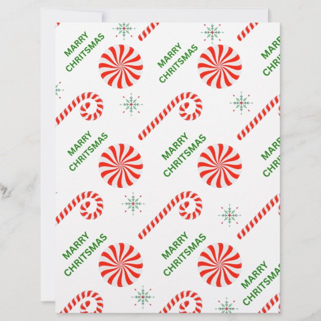 Weihnachtsmuster (Vorderseite)