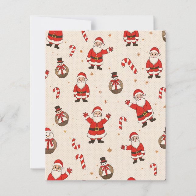 Weihnachtsmuster (Vorderseite)