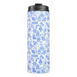 Weihnachtsmuster 07.nbg No BG Thermosbecher