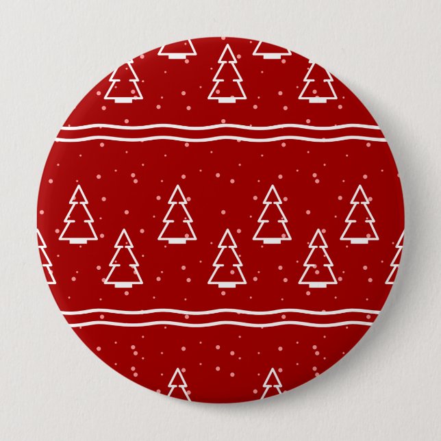 Weihnachtsmuster 116 button (Vorderseite)