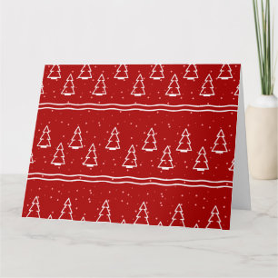 Weihnachtsmuster 116 karte