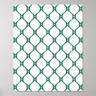 Weihnachtsmuster 120 poster