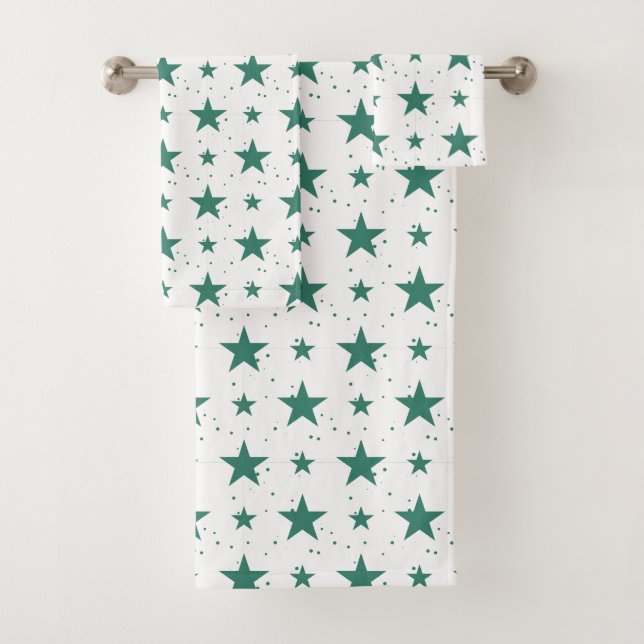 Weihnachtsmuster 123 badhandtuch set (Insitu)