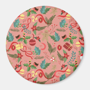 Weihnachtsmuster 2 magnet