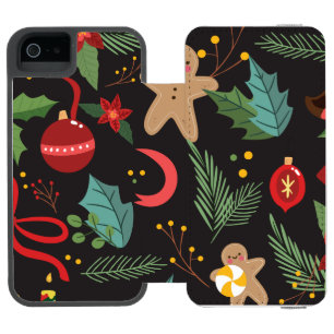 Weihnachtsmuster 3 incipio watson™ iPhone 5 geldbörsen hülle