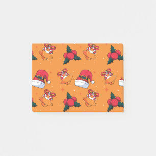 Weihnachtsmuster 90 post-it klebezettel