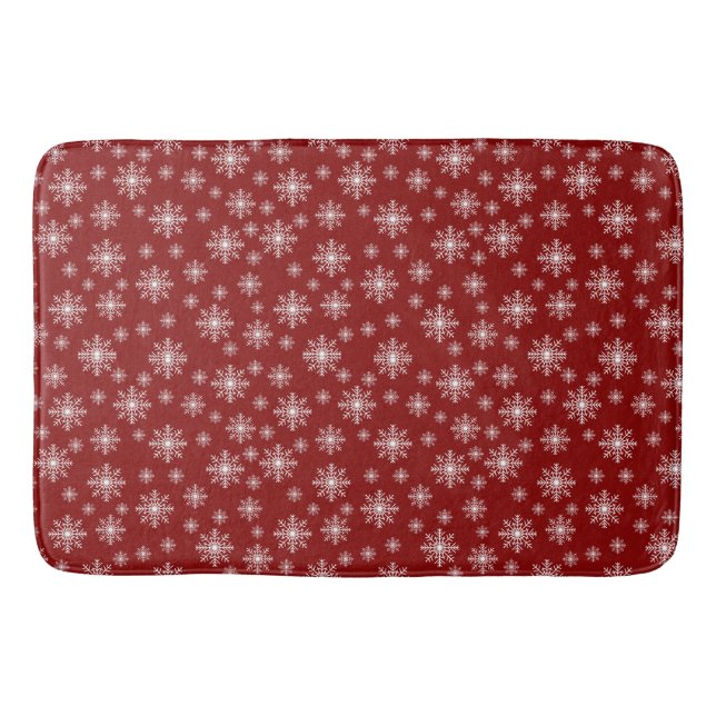 Weihnachtsmuster Bath Mat Badematte (Vorderseite)