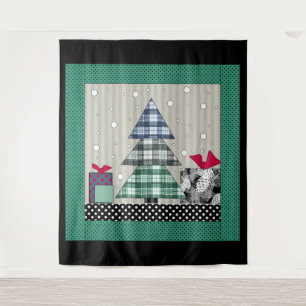 Weihnachtsmuster, Bekleidung, Neues Jahr, Weihnach Wandteppich