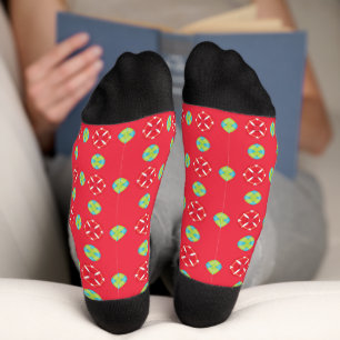 Weihnachtsmuster Charm 03 - Socken