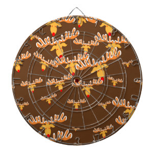 Weihnachtsmuster Dartscheibe