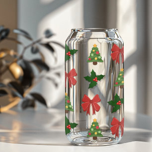 Weihnachtsmuster Dosenglas