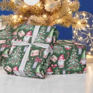 Weihnachtsmuster Farbe Geschenk Geschenkpapier