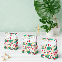 Weihnachtsmuster Gefallen Box
