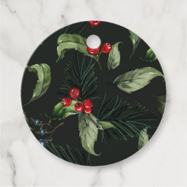 Weihnachtsmuster Geschenkanhänger