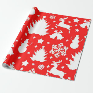 Weihnachtsmuster Geschenkpapier