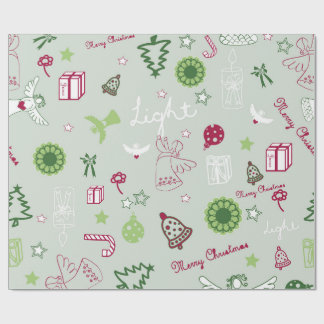 Weihnachtsmuster geschenkpapier
