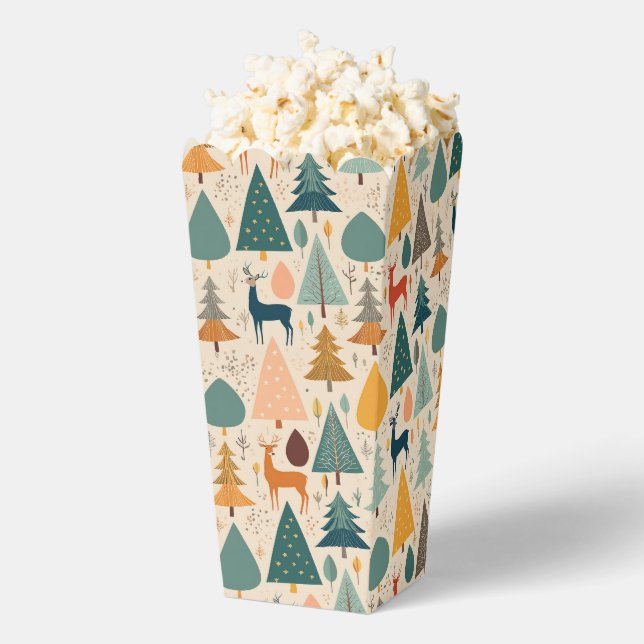 Weihnachtsmuster Geschenkschachtel (Geplatzt)