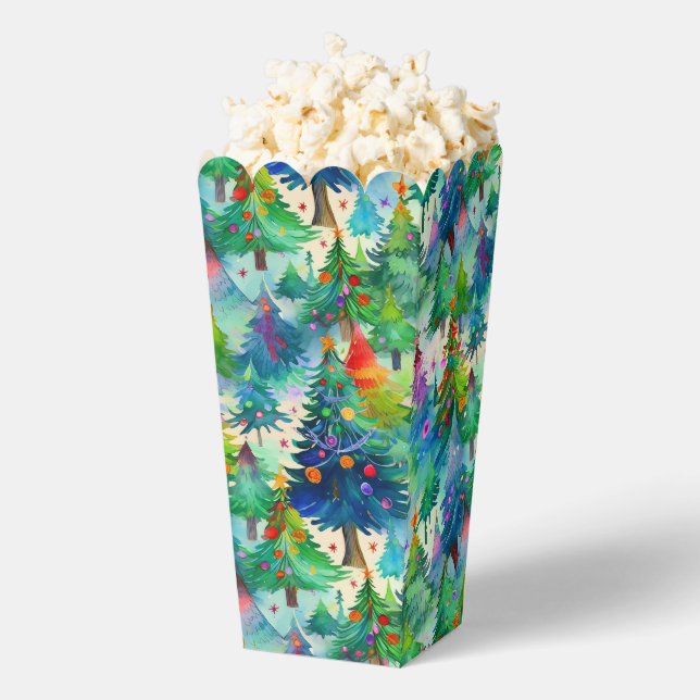 Weihnachtsmuster Geschenkschachtel (Geplatzt)