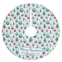 Weihnachtsmuster Grün und Rot -