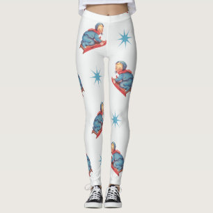 Weihnachtsmuster im Jahrgang, Kinderspielplatz im  Leggings