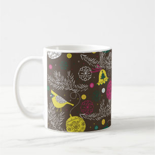 Weihnachtsmuster Kaffeetasse