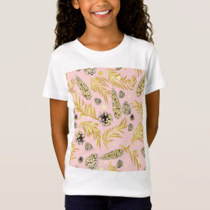 Weihnachtsmuster, Kiefer Schnee 4 T-Shirt